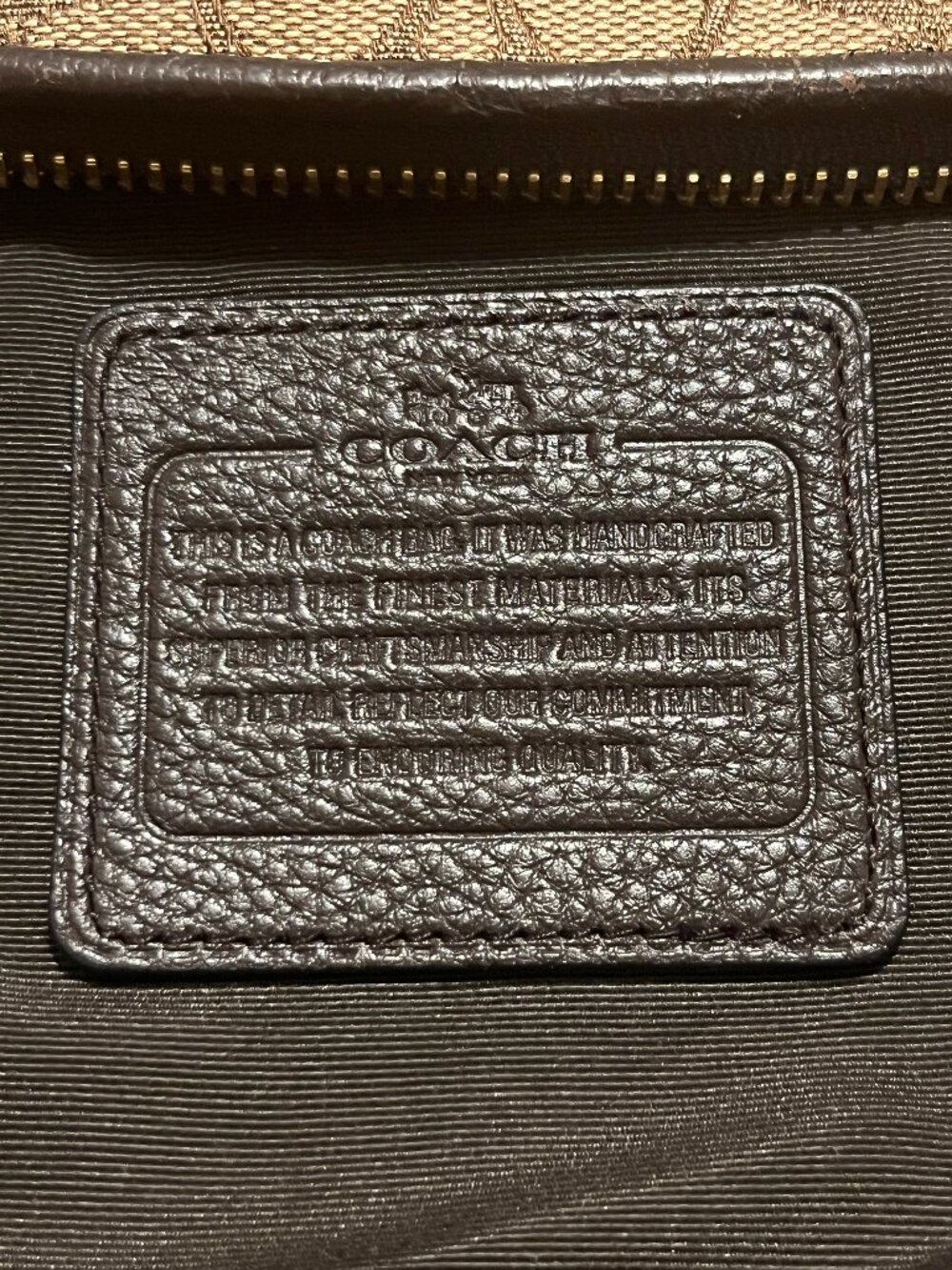 Coach Kelsey Small Signature Satchel F36181 + COA - Picture 15 of 15